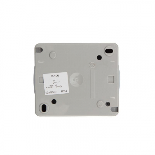 Переключатель проходной ОП Industrial IP54 сер. Kranz KR-78-0610 фото 3