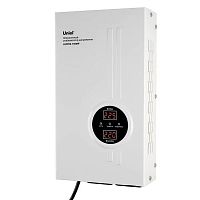 Стабилизатор напряжения U-DTRS-1500W 1ф 1.5кВА релейный ультратонкий настен. Uniel UL-00010578