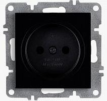 Розетка 1-м СП LAVIN/KAREN 16А IP20 без заземл. механизм черн. ARVIA 50 07 2000 215