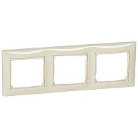 Рамка 3-м Valena горизонт. сл. кость (DIY-упак.) IEK 695633