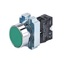 Кнопка управления NP2-BA31 без подсветки 1НО IP40 (R) зел. CHINT 573956