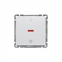 Выключатель 1-кл. 2п СП Impressivo 16А IP20 бел. ABB 2TKA00000407