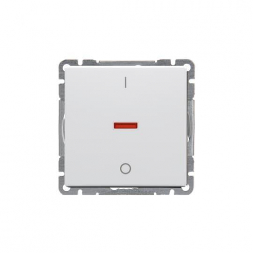 Выключатель 1-кл. 2п СП Impressivo 16А IP20 бел. ABB 2TKA00000407