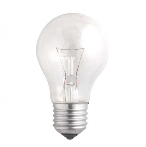 Лампа накаливания A55 Б 230-95-5 95Вт E27 240В прозр. JazzWay 2859310