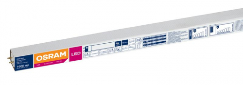 Лампа светодиодная ST8E-1.2M 18W/865 230В AC RU OSRAM 4058075183100 фото 2