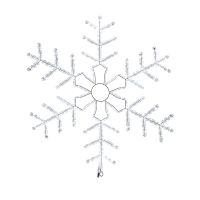 Фигура светодиодная "Снежинка Мигающая" 95х95см 432LED бел. 38Вт 220-240В IP65 эффект мерцания Neon-Night 501-338