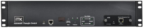 Переключатель автоматический ATS 19дюйм 2U 32А с разъемами ITK ATS-32-2U-1 фото 2