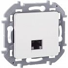 Розетка компьютерная Inspiria RJ45 кат.6 UTP механизм бел. IEK 673830