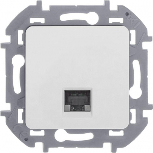 Розетка компьютерная Inspiria RJ45 кат.5E UTP бел. IEK 673825 фото 5