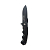 Нож складной полуавтоматический Black Rexant 12-4905-2
