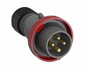 Вилка кабельная Easy&Safe 332EP6W 32А 3P+E IP67 6ч ABB 2CMA101103R1000