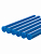 Клеевые стержни универсальные синие, 11 мм x 100 мм, 6 шт, "Алмаз" TDM