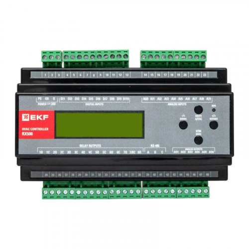Контроллер конфигурируемый для систем отопления и ГВС EKF RX500-H фото 9