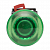 Кнопка AELA-22 "Грибок" зел. с подсветкой NO+NC 380В EKF pbn-aela-1g-380