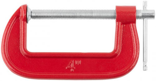 Струбцина тип "G" 100мм 4дюйм FIT 59204 фото 6