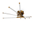 Светильник Vibe 32Вт IP20 потолочн. Freya FR6098CL-L58BZ