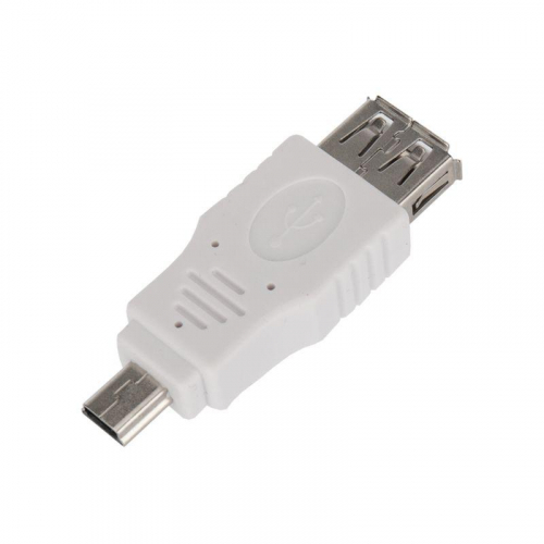 Переходник USB гнездо USB-A - штекер mini USB блист. Rexant 06-0191-A фото 7