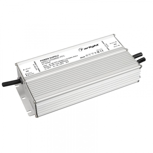 Блок питания ARPV-UH48800-PFC 48В 16.6А 800Вт IP67 метал. Arlight 034465