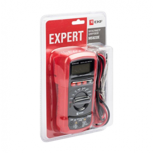 Мультиметр цифровой MS8233E Expert EKF In-180701-pm8233E фото 3