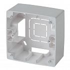 Коробка накладного монтажа 1 пост Эра12 алюм. 12-6101-03 ЭРА Б0043162