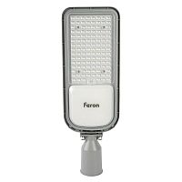 Светильник светодиодный SP3050 100Вт 5000К IP65 AC 230В/50Гц уличный сер. FERON 41268