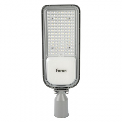 Светильник светодиодный SP3050 100Вт 5000К IP65 AC 230В/50Гц уличный сер. FERON 41268