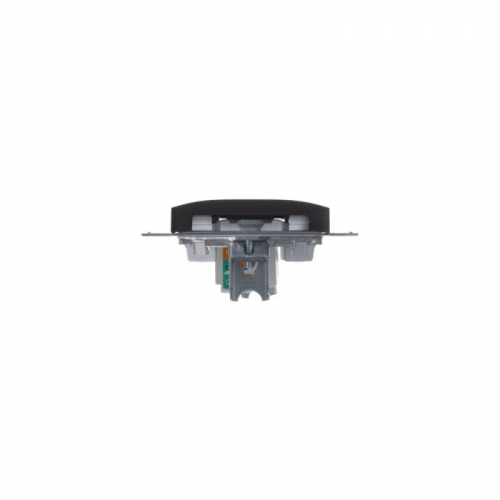 Розетка компьютерная 1-м Glossa RJ45 кат.5E механизм шоколад SE GSL000881K фото 4