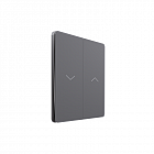 Выключатель для жалюзи СП Systeme Infinity 10А 250В вулканический пепел SE FSE000719