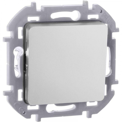 Переключатель 1-кл. Inspiria 10А IP20 250В 10AX механизм алюм. IEK 673652