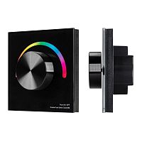 Панель роторная SMART-P8-RGB-G-IN 12-24В 3х4А 2.4G IP20 пластик черн. Arlight 033763