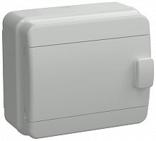 Корпус КМПн-8 TEKFOR IP65 сер. непрозр. дверь пластик. IEK TF5-KP73-N-08-65-K03-K03