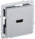 Розетка СП BRITE HDMI РHDMI-0-БрА механизм алюм. IEK BR-H10-K47