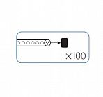 Заглушка для Дюралайта 13мм Космос KOC-DL-CP13