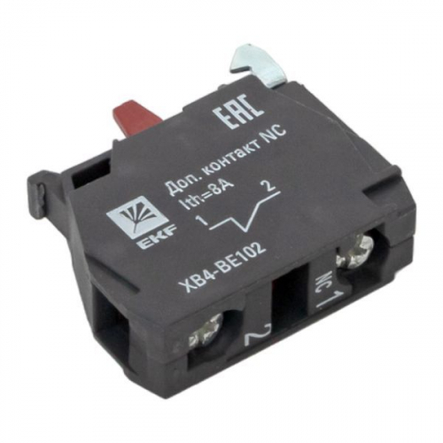 Контакт дополнительный NC красн. PROxima EKF XB4-BE102 фото 6