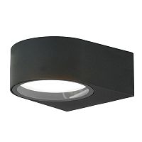 Светильник DH1201 GX53 230В садово-парковый на стену черн. FERON 51326