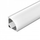 Профиль SL-KANT-H16-2000 ANOD+OPAL L2000 с экраном алюм. Arlight 036843