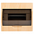 Щит ЩРН-П-10 IP41 светлое дерево PROxima EKF pb40-n-10-light