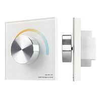 Панель SMART-P2-MIX-G-IN White (3V Rotary 2.4G) (IP20 пластик) Arlight 033754