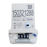Счетчик CE208 C4.846.2.OR1.QYUDVFZM SPDs PLC 1ф многотариф. Энергомера 101002008013433