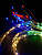 Гирлянда светодиодная "Роса - занавес" 2х2 м, 200LED, многоцветн., ПДУ, USB, IP20, TDM
