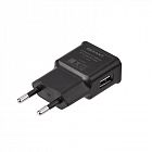Устройство зарядное сетевое USB 5В 2.1A черн. Rexant 16-0274